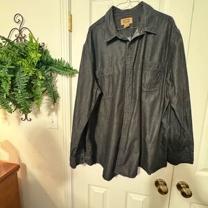 The Foundry Supply Co. Charcoal Shirt Jacket